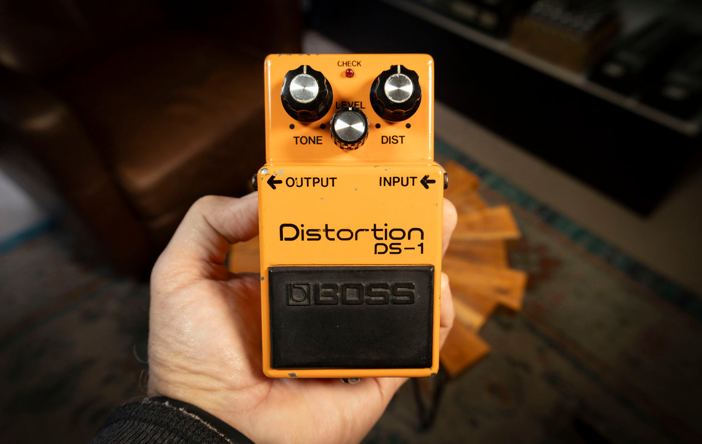 A- Boss DS-1 1979 - Orange