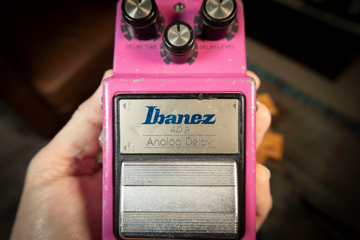 A- Ibanez AD-9 Analog Delay 1981