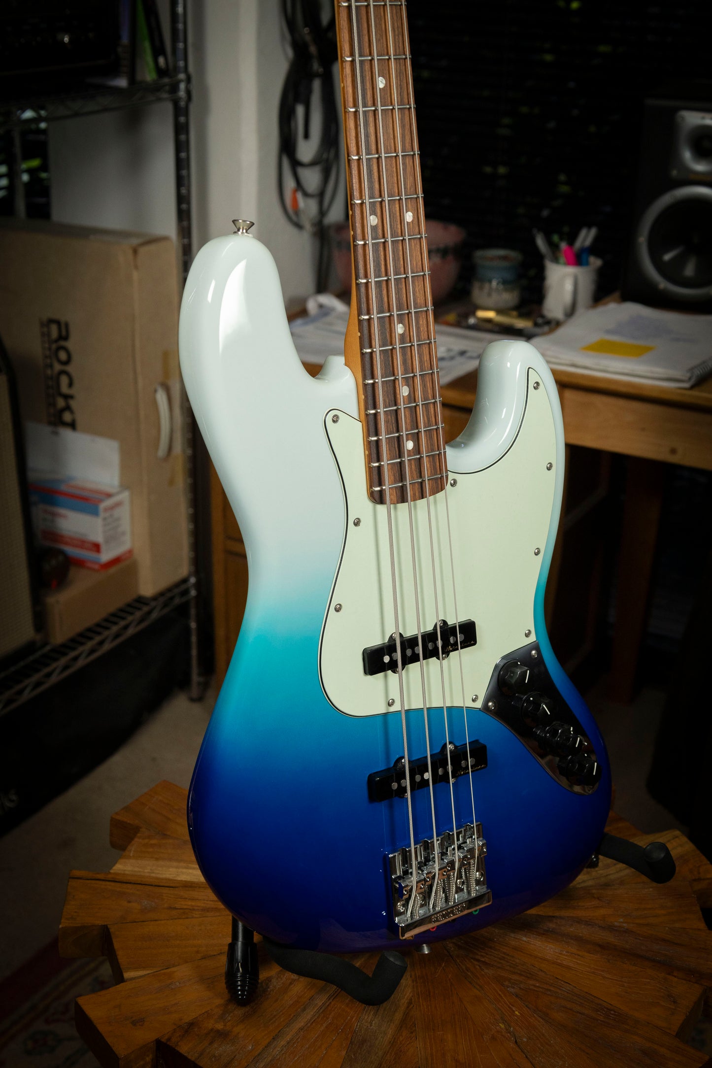 2021-Present Fender Player Plus with Pau Ferro Fretboard- Belair Blue