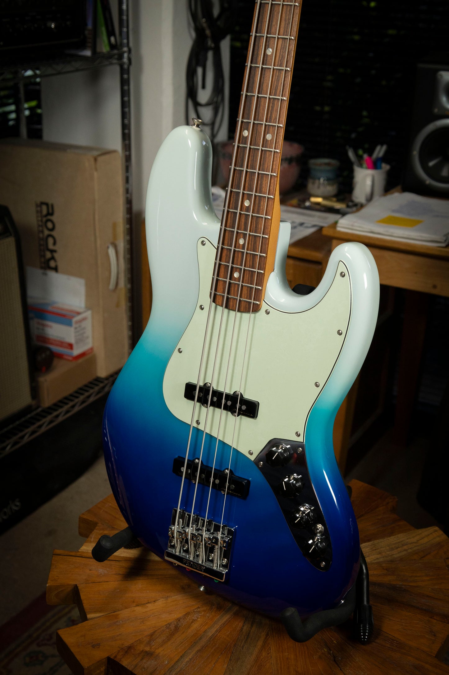 2021-Present Fender Player Plus with Pau Ferro Fretboard- Belair Blue