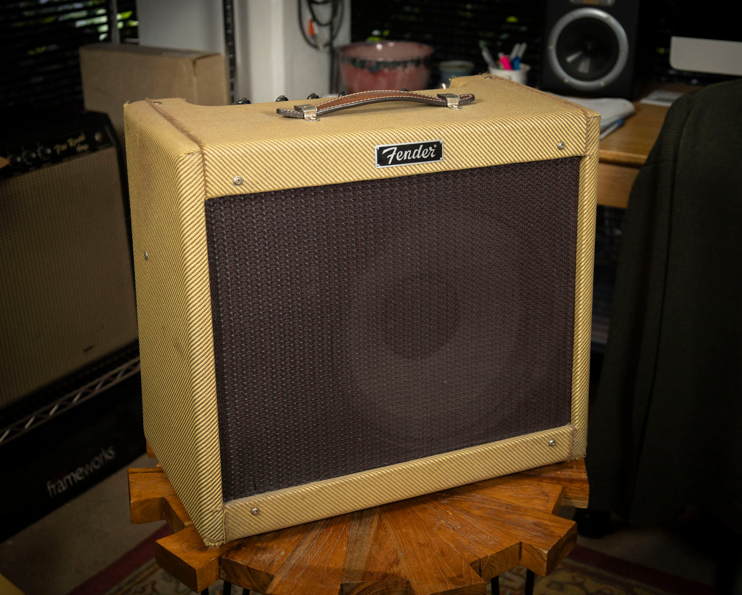 2016 - Present Fender Blues Junior III 15-Watt 1x12" Guitar Combo - Lacquered Tweed