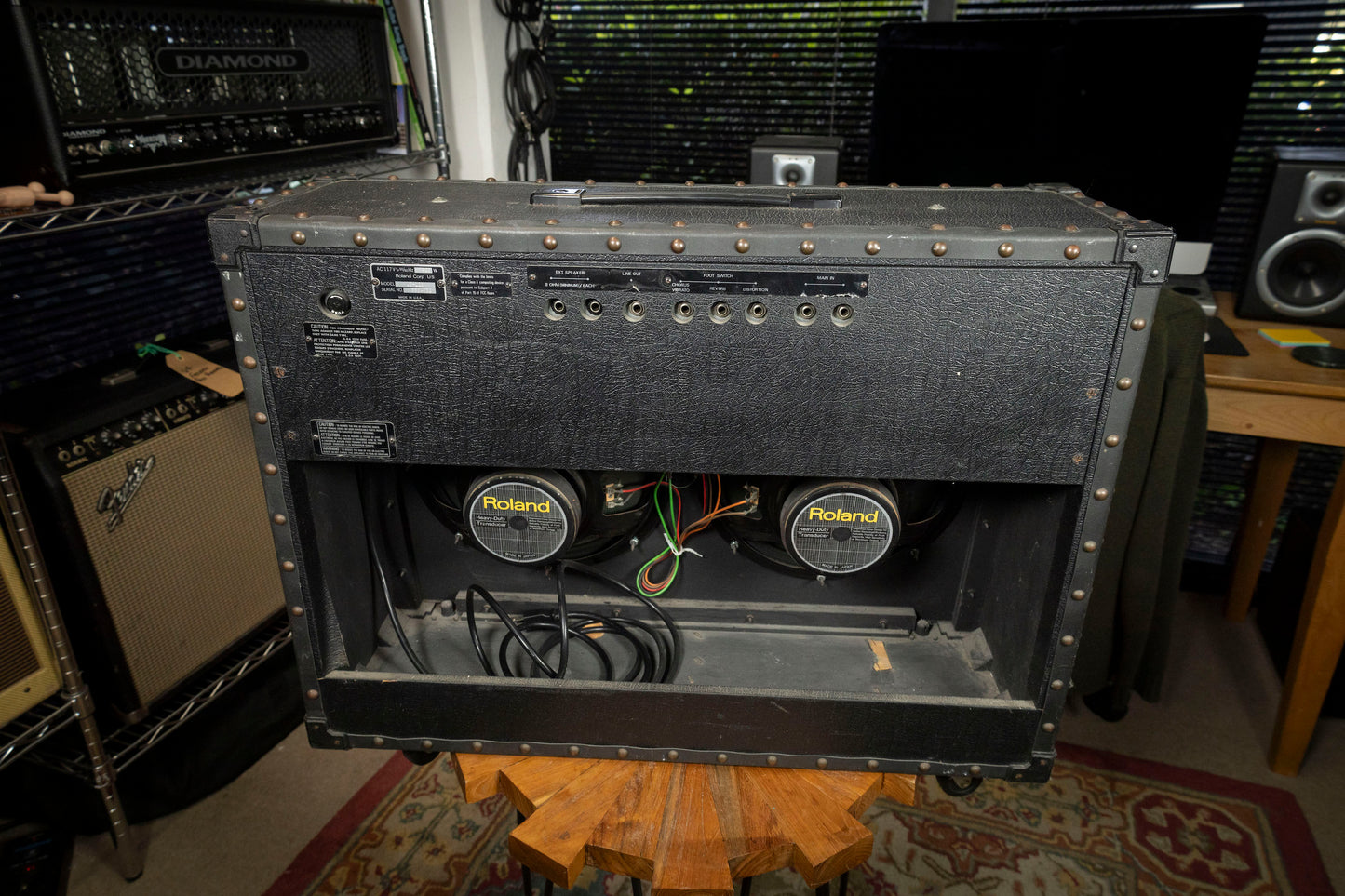 1994- Present Roland JC-120 Jazz Chorus 2-Channel 120-Watt 2x12" Guitar Combo - Black