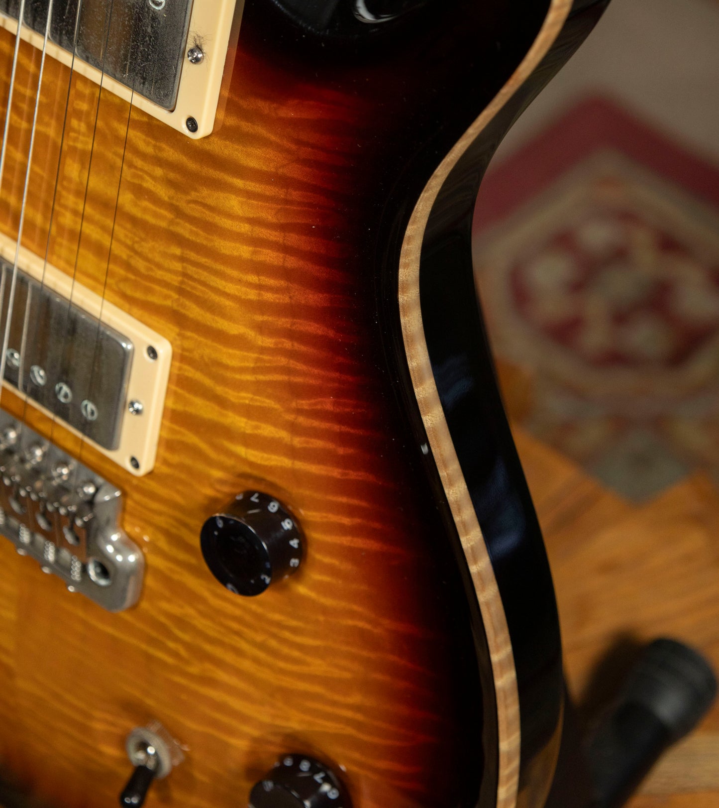 1993-2001 PRS Custom 22 Tremolo 10-Top - Vintage Sunburst