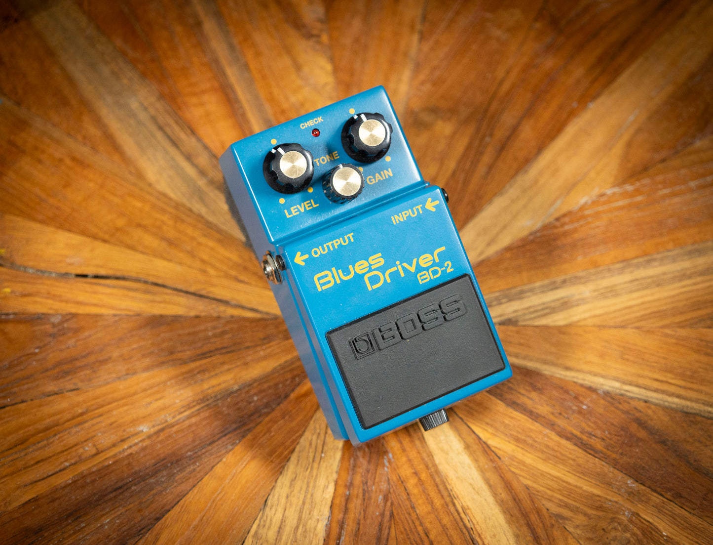 1995-Present Boss BD-2 Blues Driver (Silver Label) - Blue