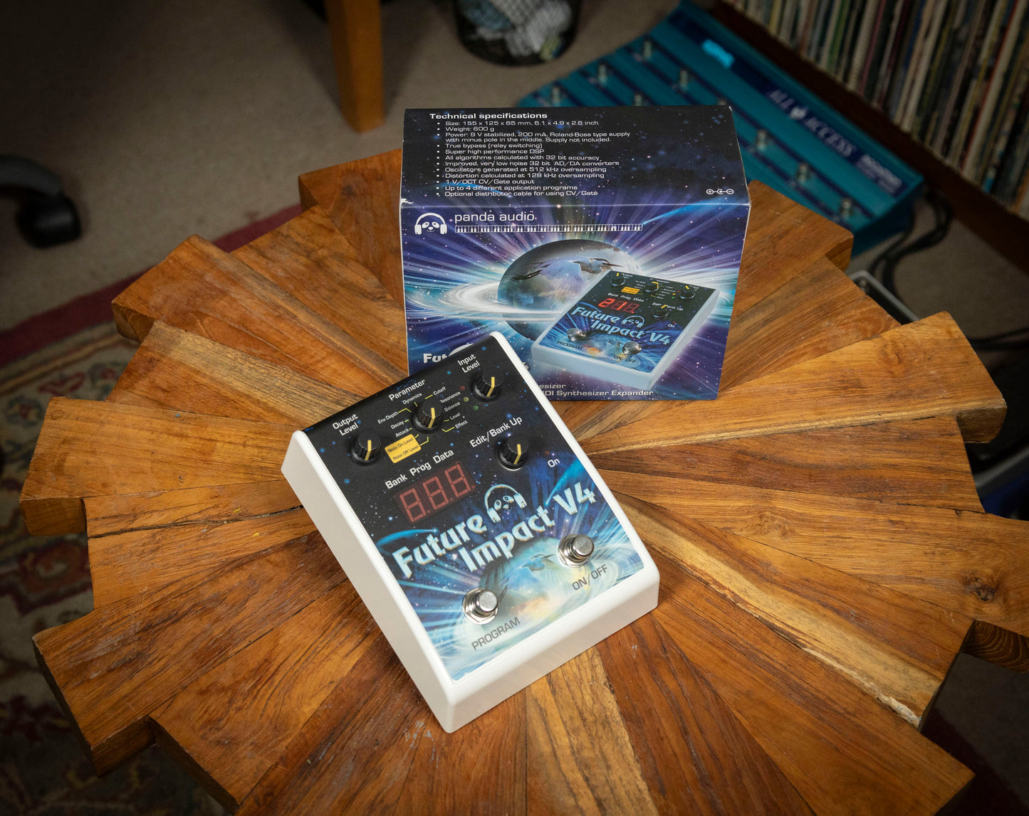 2024-Present Panda Audio Future Impact V4 - White / Space Graphic