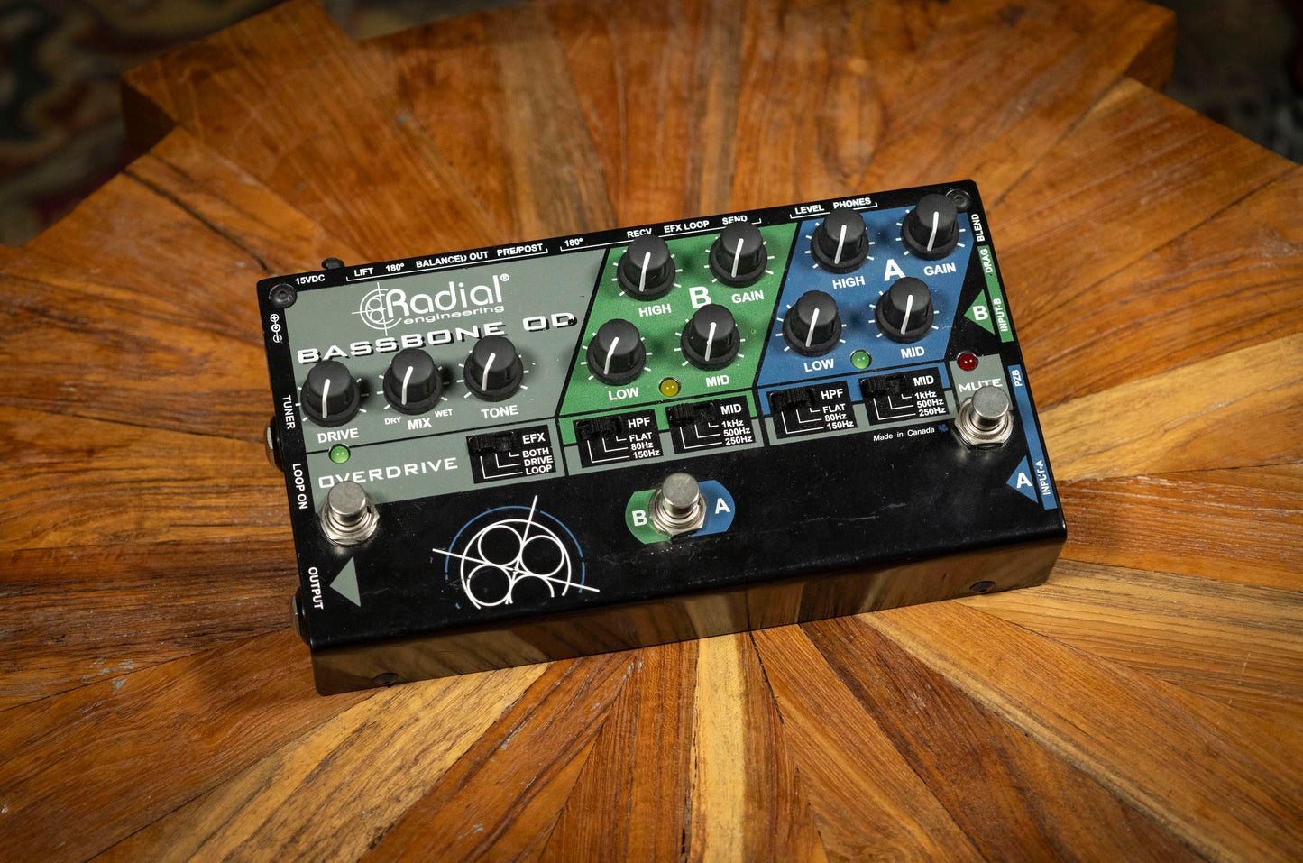 2010's Radial Tonebone BassBone OD - Black
