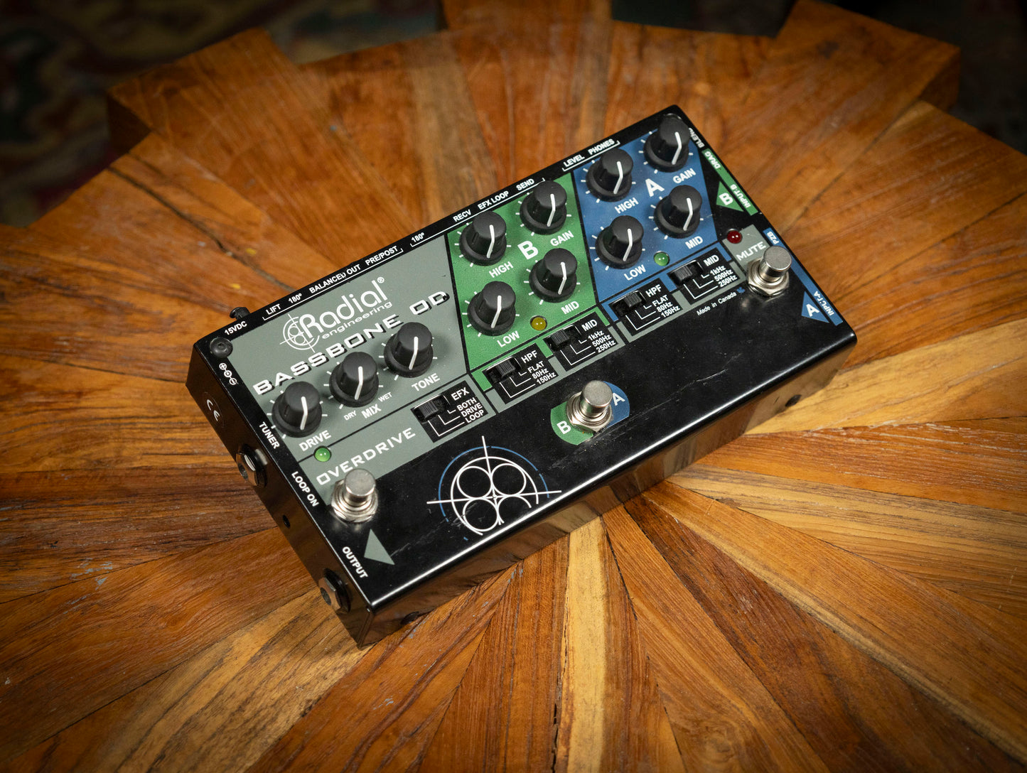 2010's Radial Tonebone BassBone OD - Black