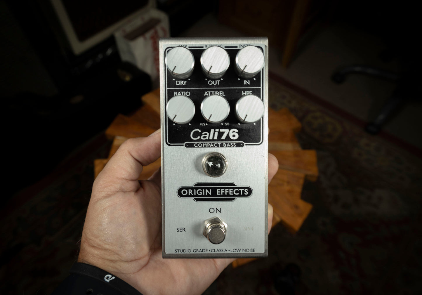 Origin Effects Cali 76 Compact Bass - silver