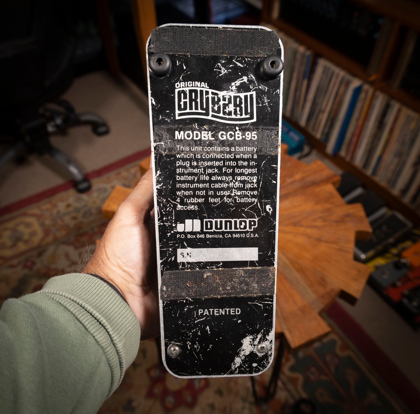 Dunlop GCB95 Cry Baby Standard Wah - Black