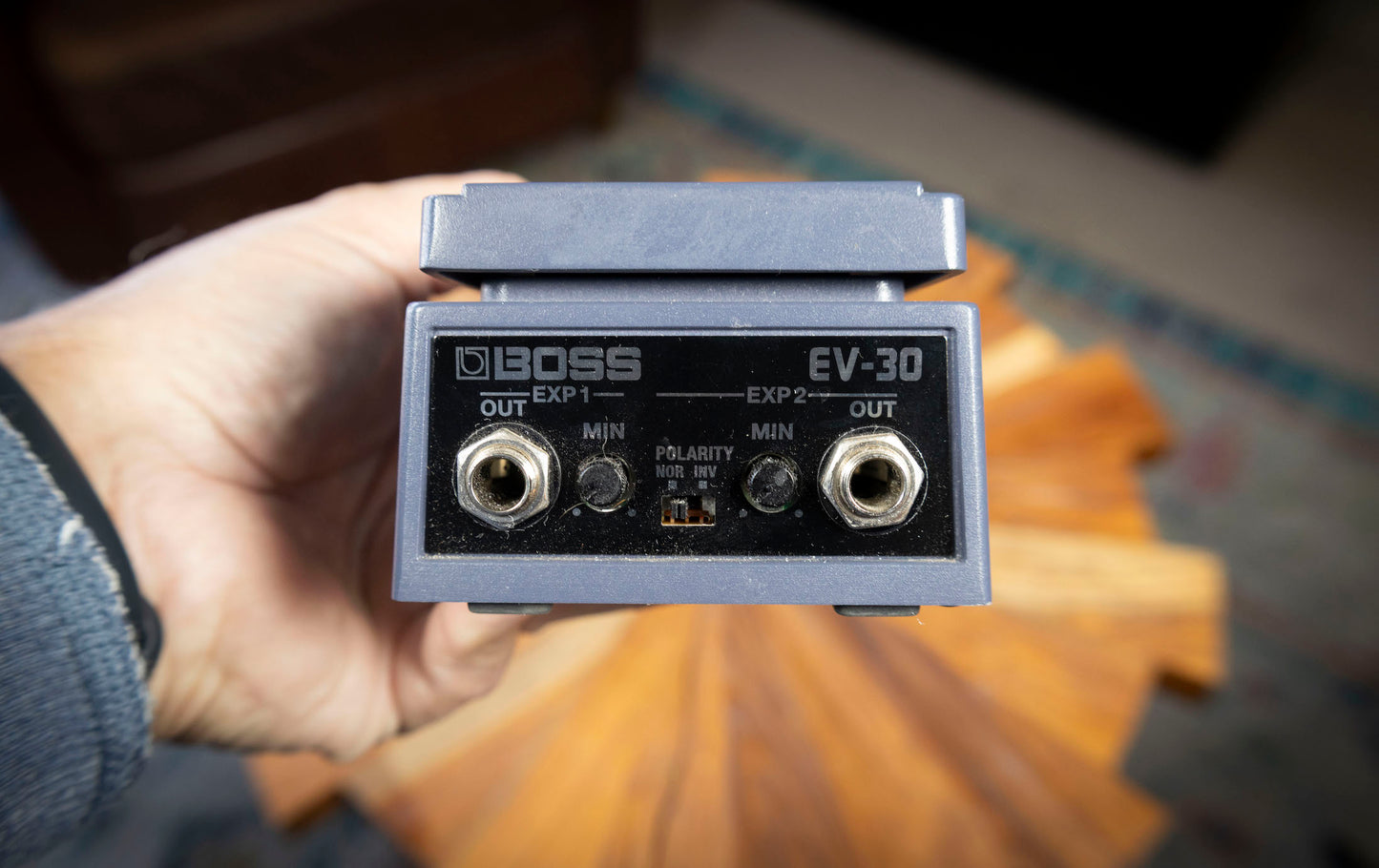 A - Boss EV-30 Dual Expression Pedal