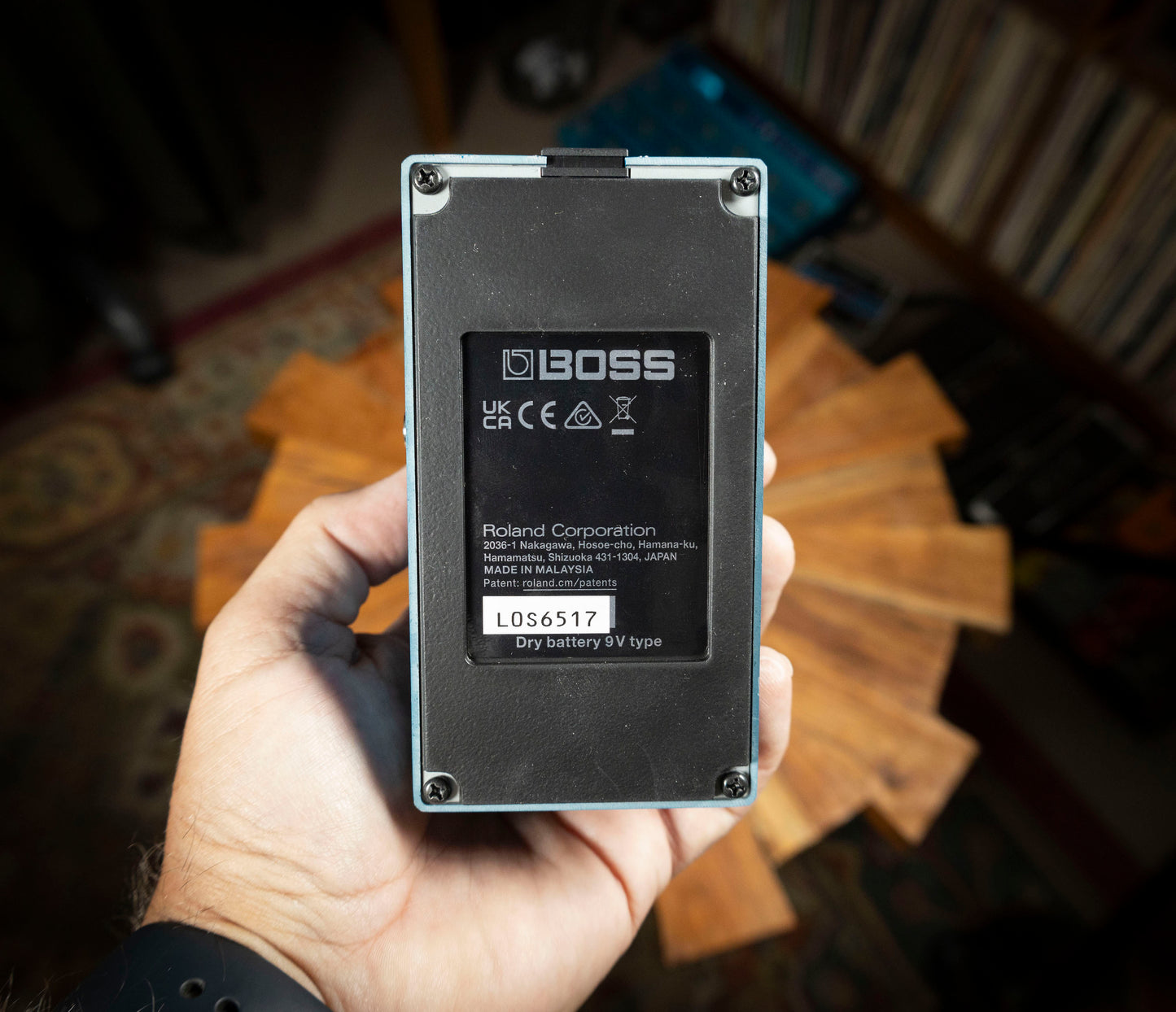 1995-Present Boss BD-2 Blues Driver (Silver Label)  - Blue