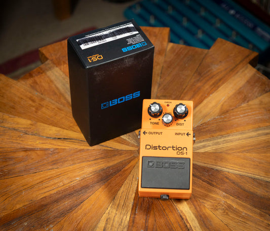 1994-Present Boss DS-1 Distortion (Silver Label)  - Orange