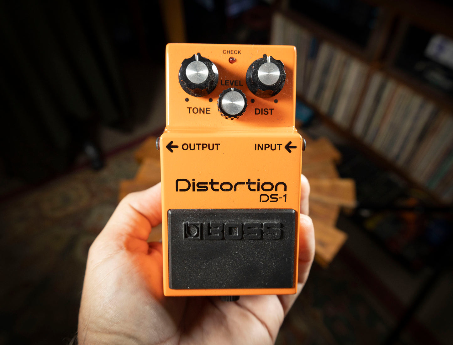 1994-Present Boss DS-1 Distortion (Silver Label)  - Orange