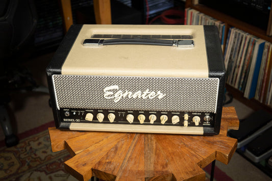 2010-2014 Egnater Rebel 30 2-Channel 30-Watt Guitar Amp Head  - Black / Blonde
