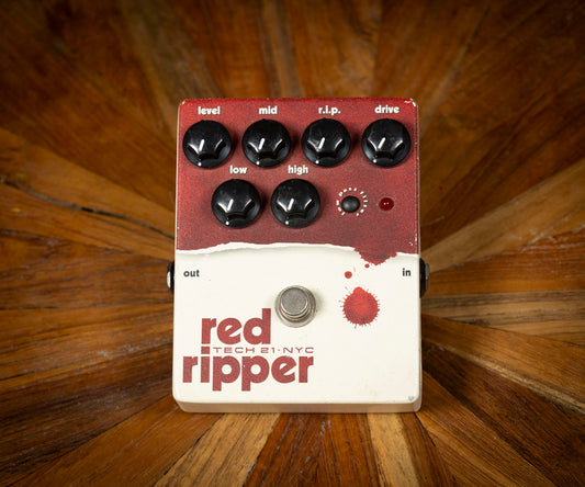 2010's Tech 21 Red Ripper  - Red