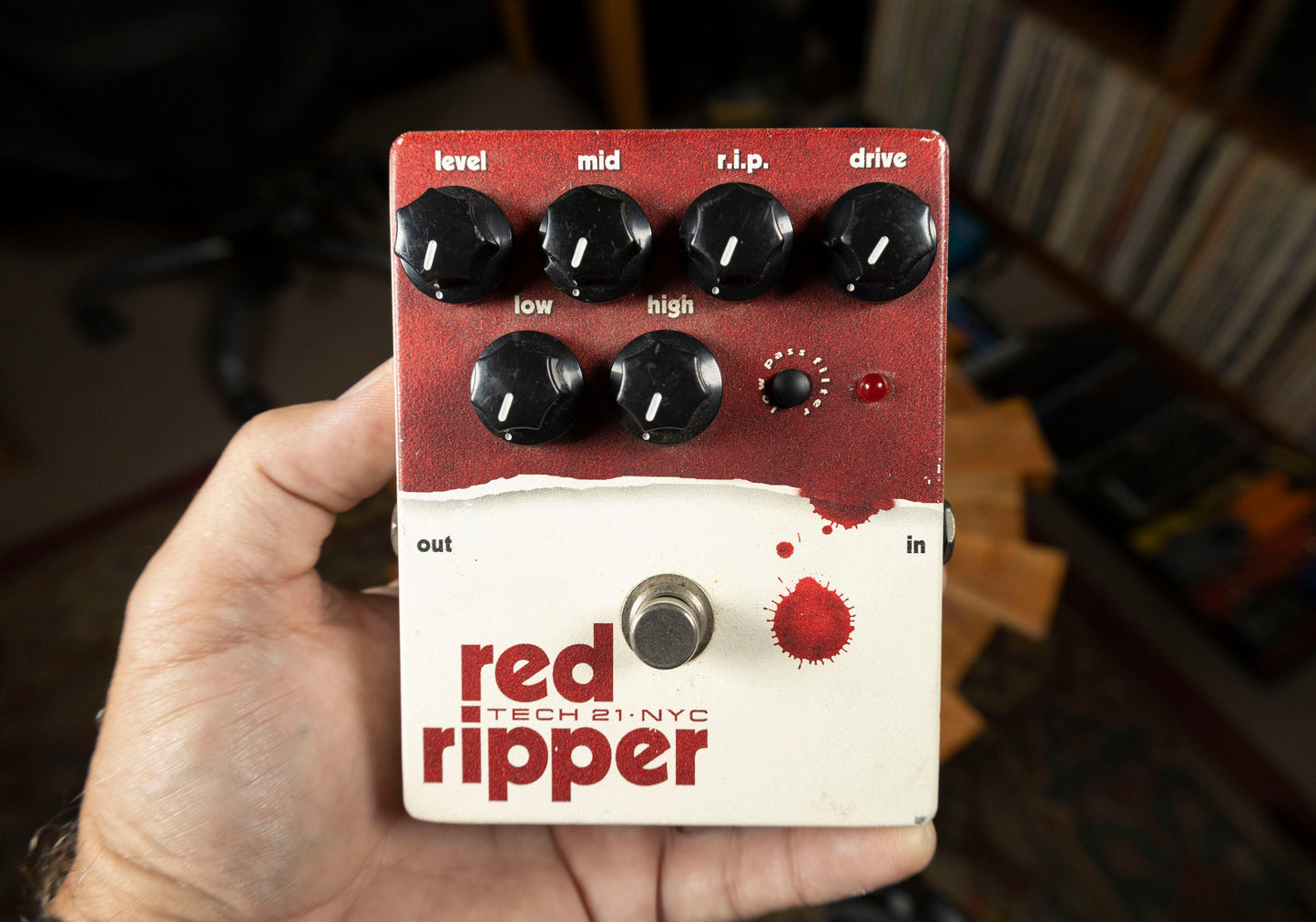 2010's Tech 21 Red Ripper  - Red