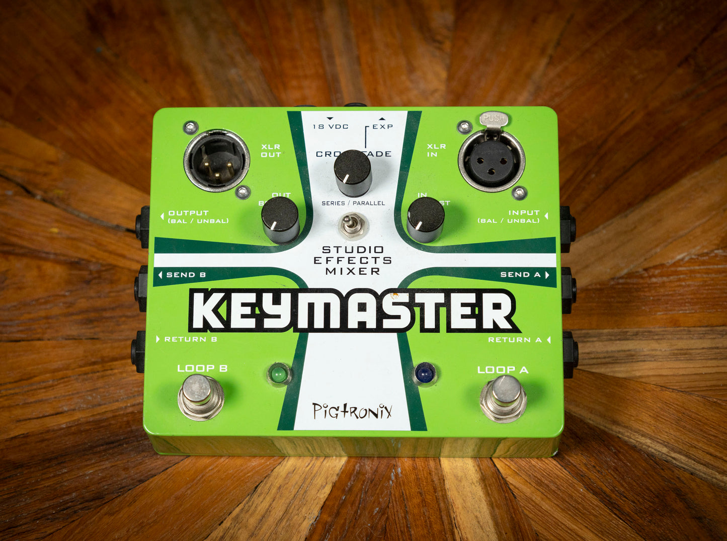 2010's Pigtronix Keymaster  - Green Graphic