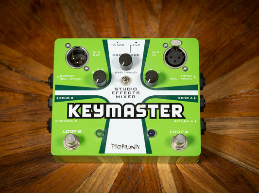 2010's Pigtronix Keymaster  - Green Graphic