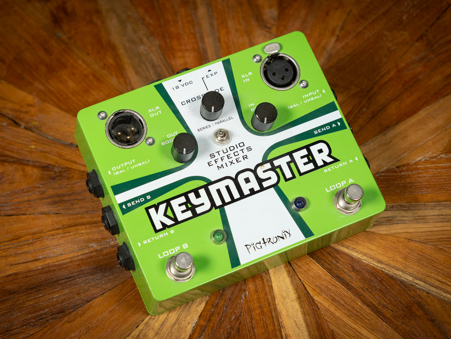 2010's Pigtronix Keymaster  - Green Graphic