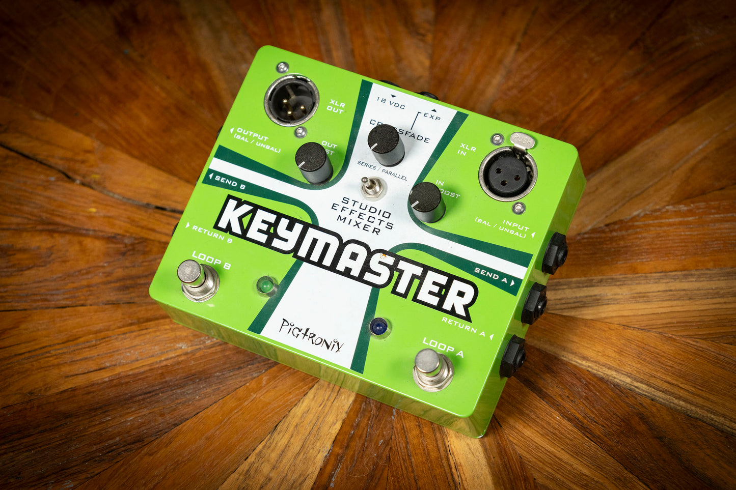 2010's Pigtronix Keymaster  - Green Graphic