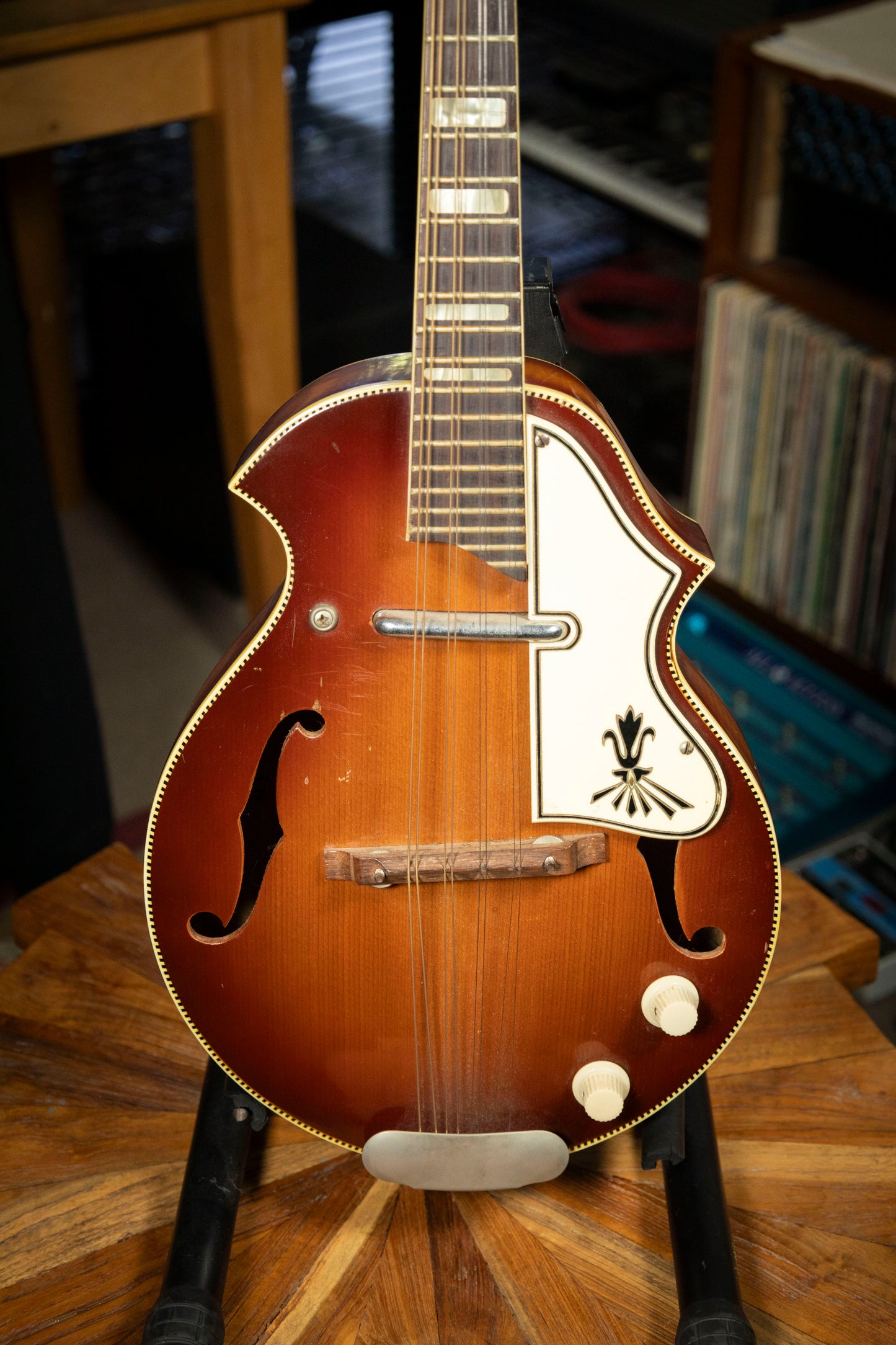 1950's Kay Airline Electric Mandolin Florentine USA Vintage Harmony  N-1 PROJECT