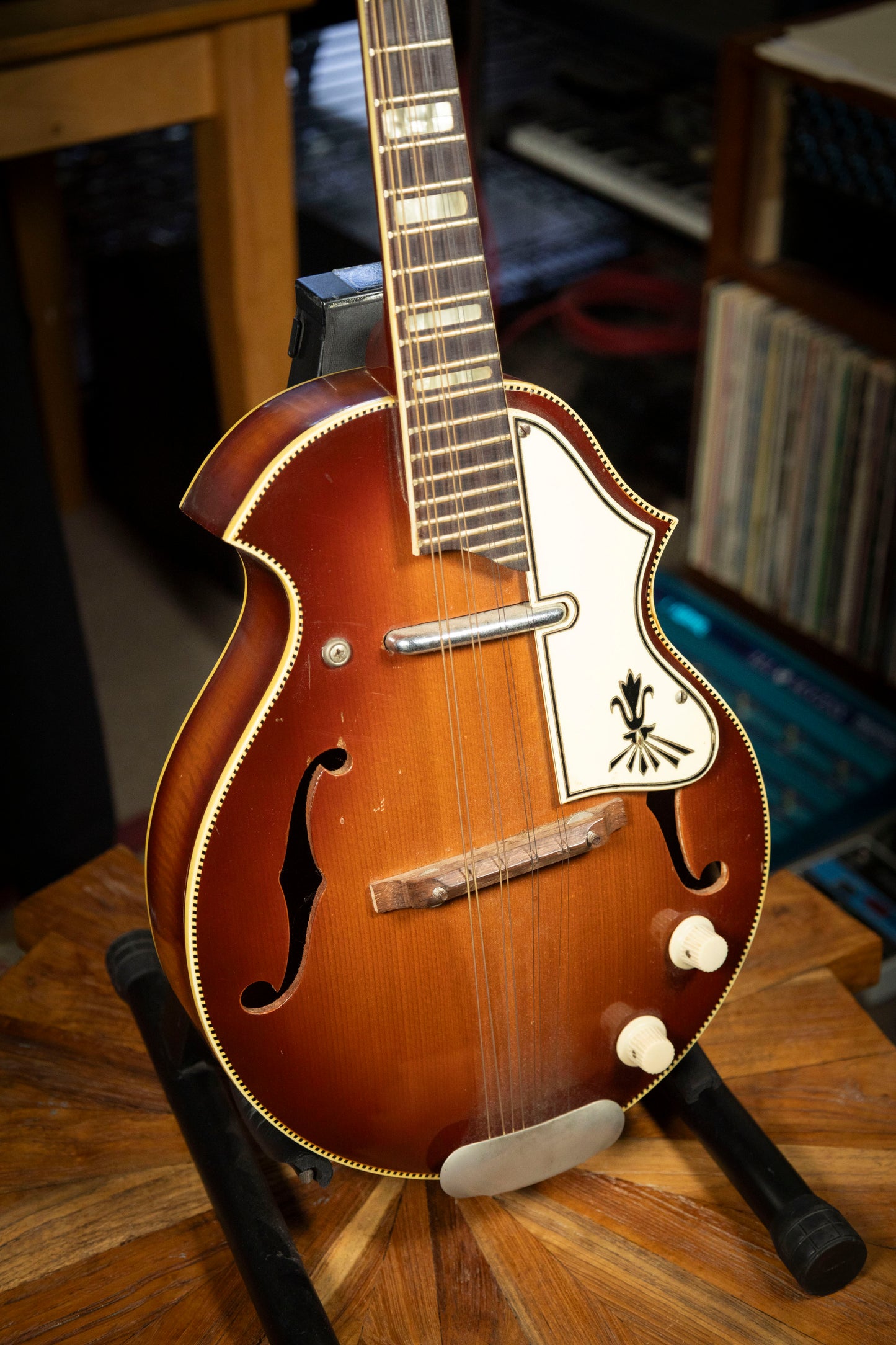 1950's Kay Airline Electric Mandolin Florentine USA Vintage Harmony  N-1 PROJECT