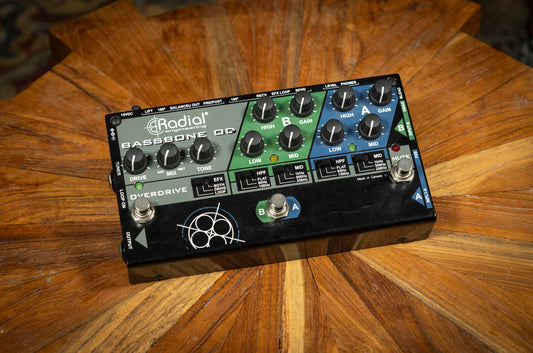 2010's Radial Tonebone BassBone OD - Black