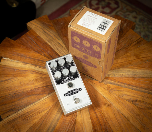 Origin Effects Cali 76 Compact Bass - silver