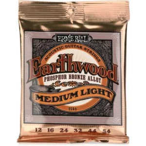 Ernie Ball 12-54 Earthwood Acoustic Strings 2146