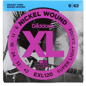 D’Addario 9-42 XL Electric Strings EXL120