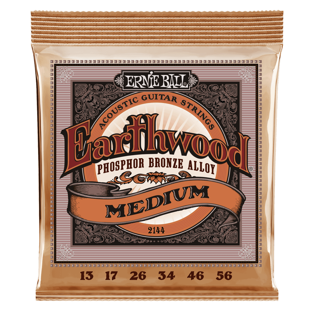 Ernie Ball 13-56 Earthwood Acoustic Strings 2144