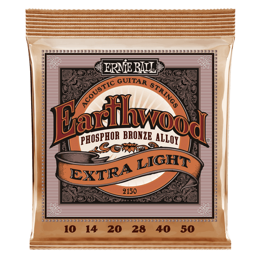 Ernie Ball 10-50 Earthwood Acoustic Strings 2150