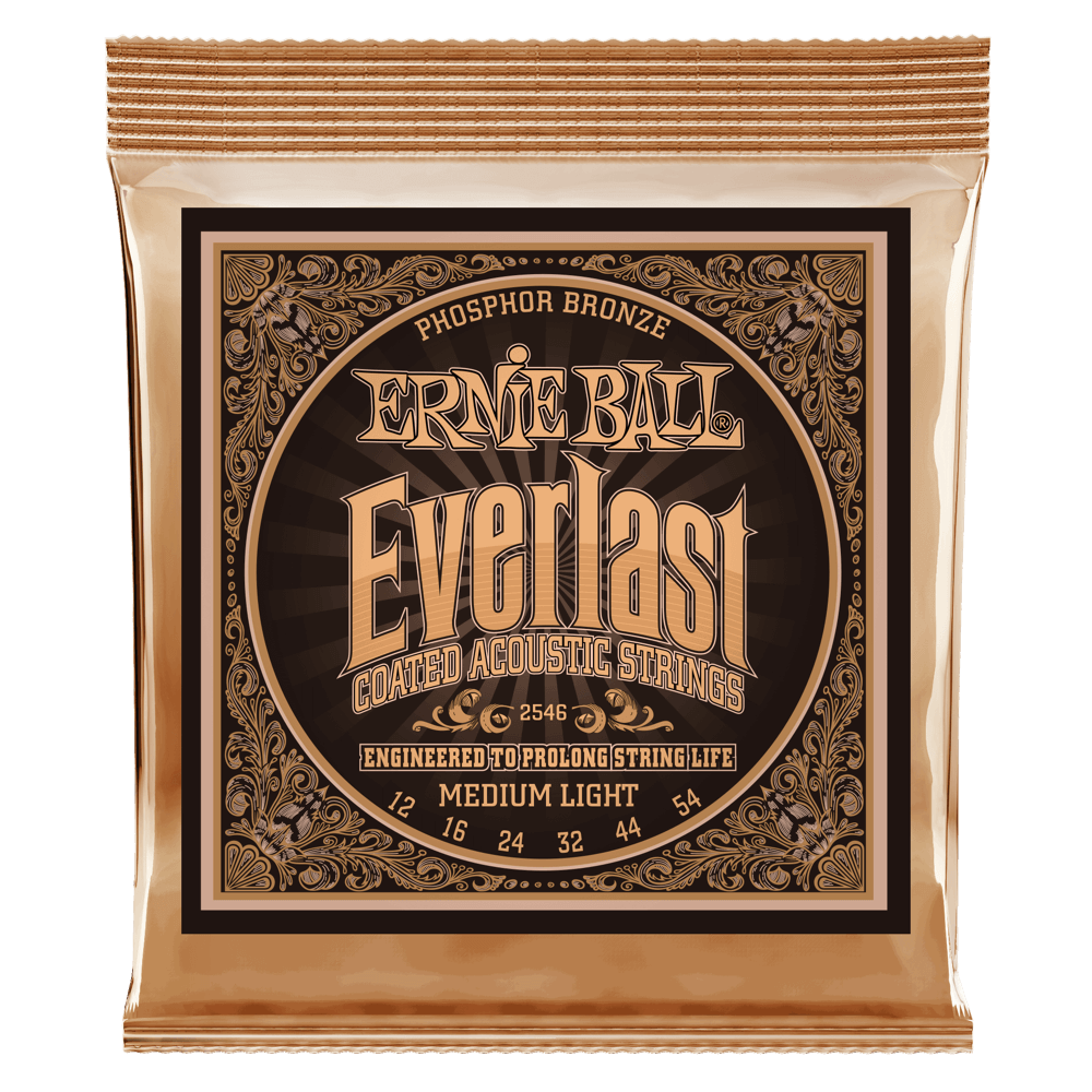 Ernie Ball 12-54 Everlast Acoustic Strings 2546