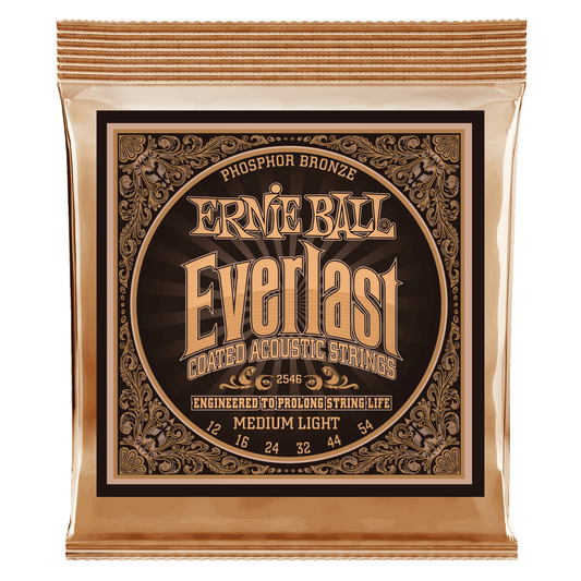 Ernie Ball 12-54 Everlast Acoustic Strings 2546