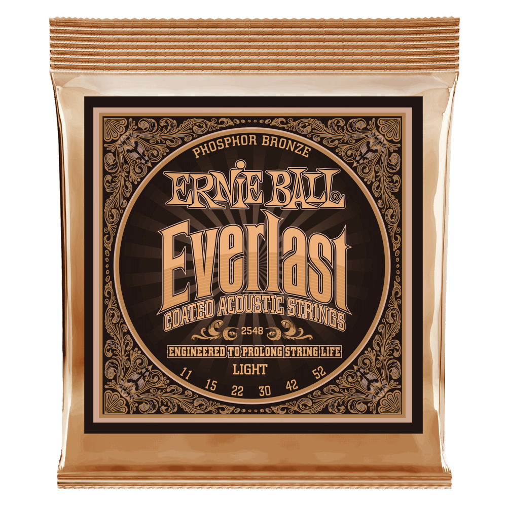 Ernie Ball 11-52 Everlast Acoustic Strings 2548