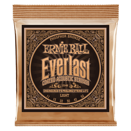 Ernie Ball 11-52 Everlast Acoustic Strings 2548