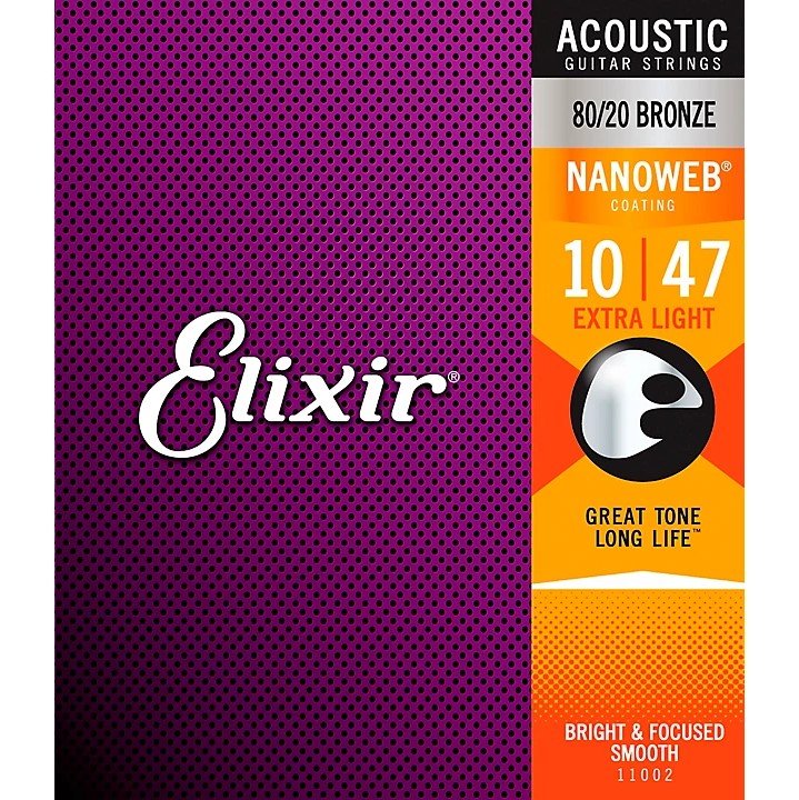 Elixir 10-47 Acoustic Strings