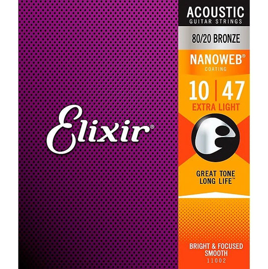 Elixir 10-47 Acoustic Strings