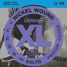 D'Addario 11-49 Electric Strings EXL115