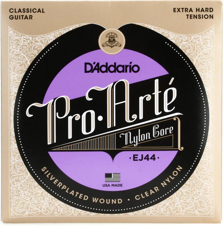 D'Addario Pro Arte' Extra Hard Tension Nylon Strings EJ44