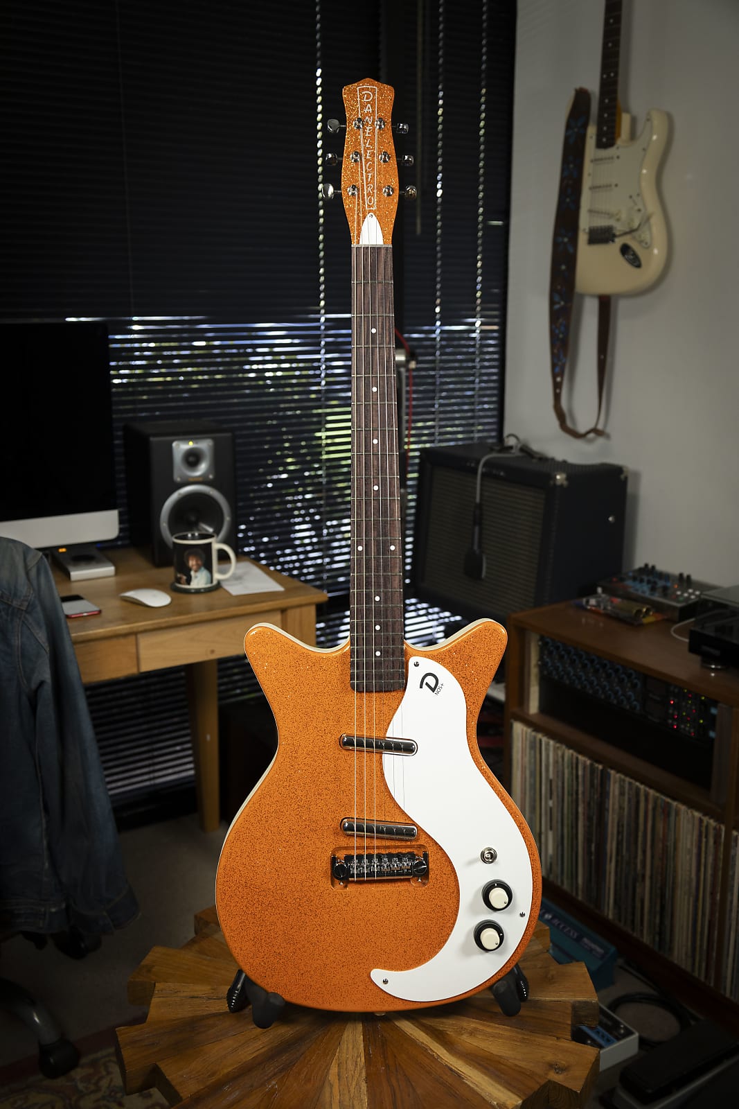 2024 Danelectro Mod 59 NOS+ Orange Metal Flake