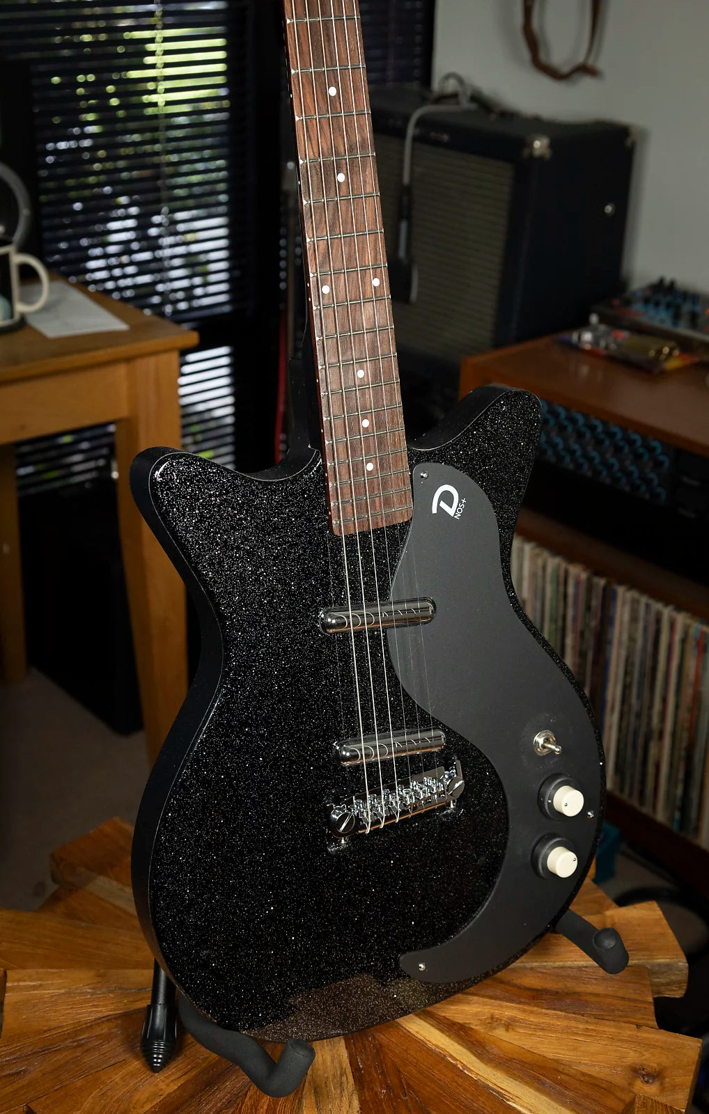 2024 Danelectro Mod 59 NOS+ Black Metal Flake