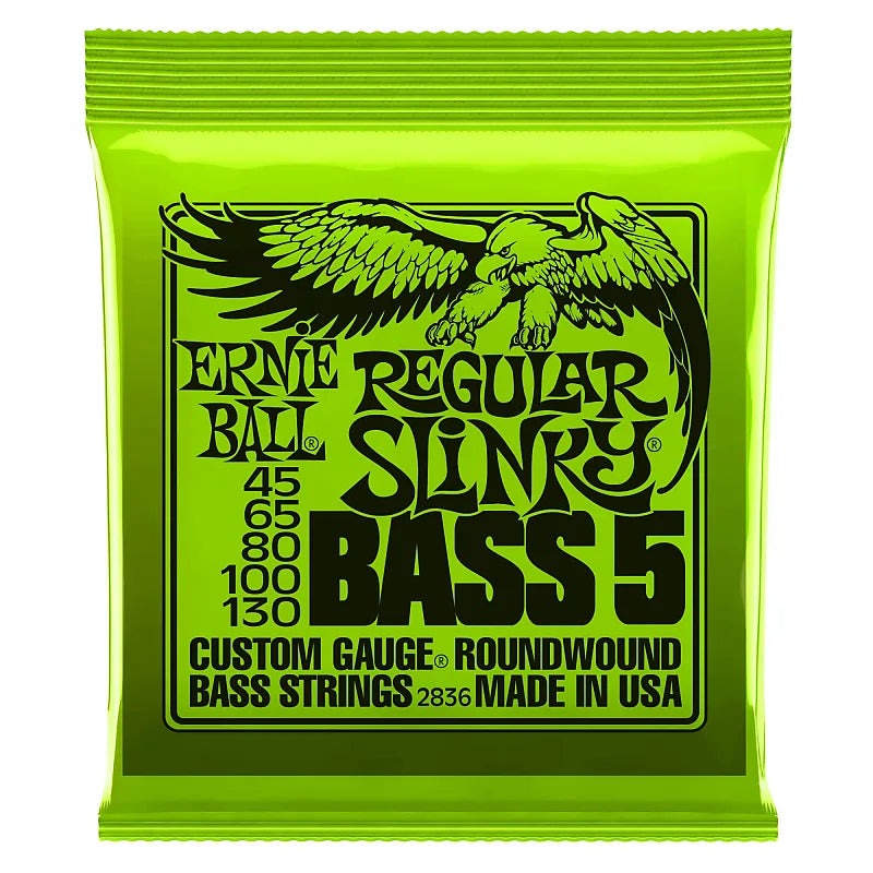 Ernie Ball Regular Slinky Bass 5 45-130