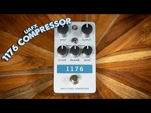 A - Universal Audio 1176 Studio Compressor 2023 - Present - Silver / Blue