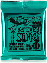 Ernie Ball 12-56 Not Even Slinky Electric Strings 2626