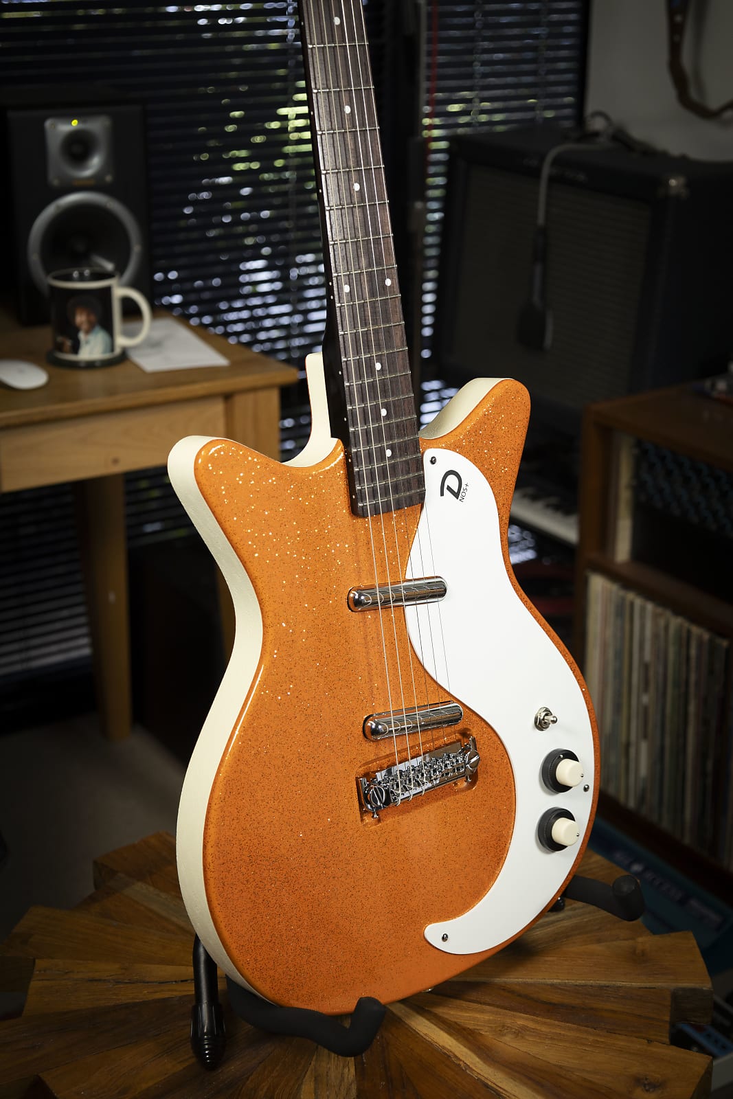 2024 Danelectro Mod 59 NOS+ Orange Metal Flake