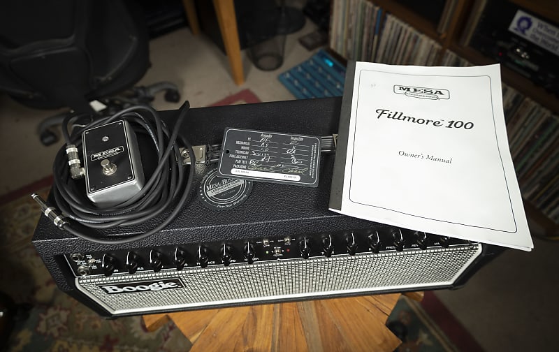 2018 Mesa Boogie Fillmore 100 2-Channel 112-Watt Guitar Amp Head