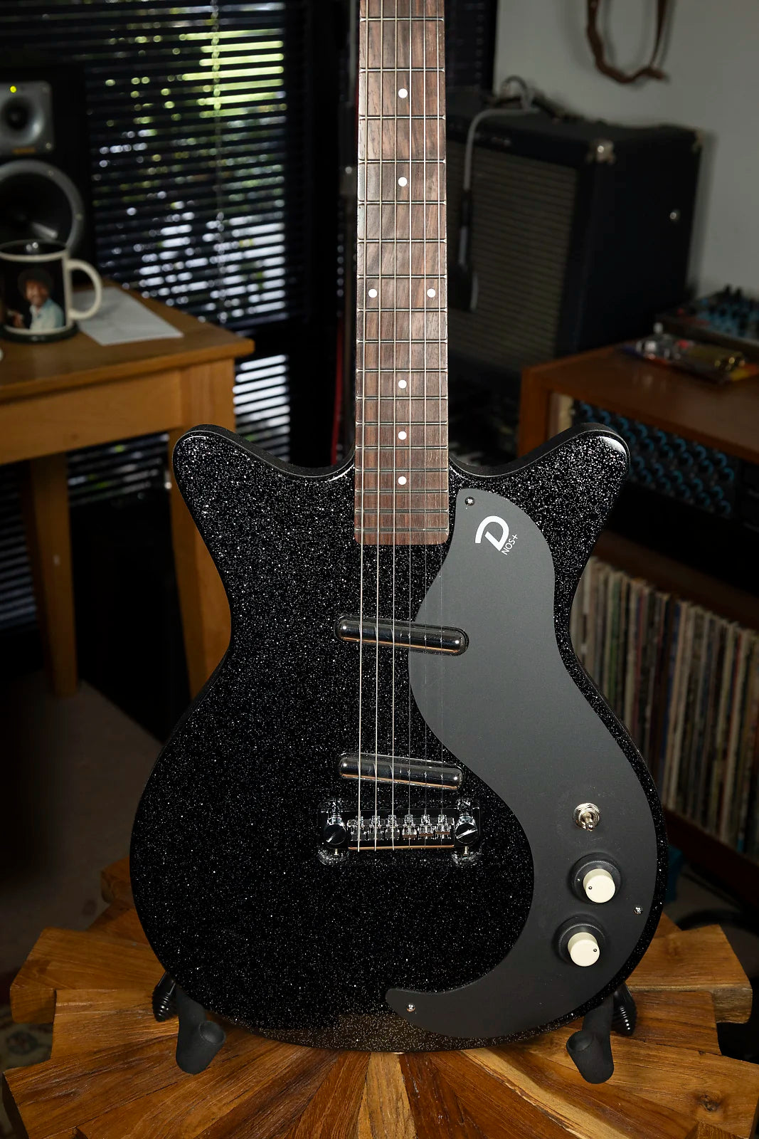 2024 Danelectro Mod 59 NOS+ Black Metal Flake