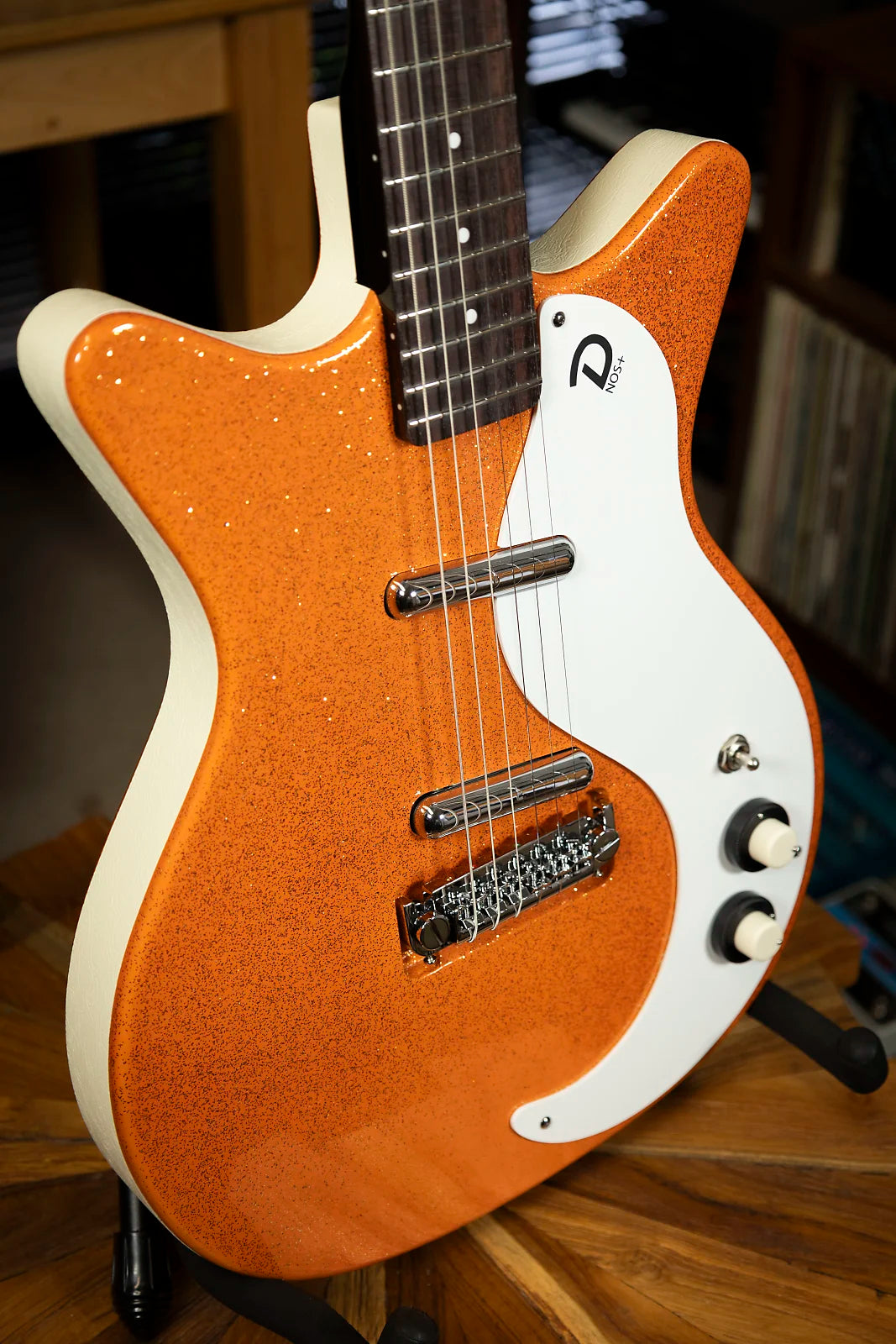 2024 Danelectro Mod 59 NOS+ Orange Metal Flake