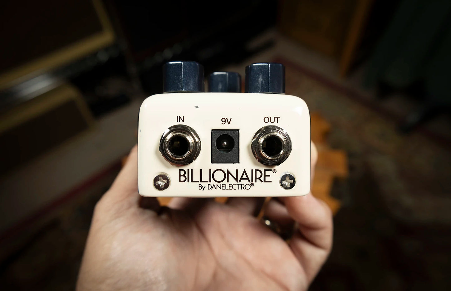 A - Danelectro Billionaire Billion Dollar Boost 2010s - Cream/Black